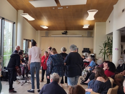Concert de Gérard JAFFRES à la Résidence