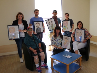 Exposition de l’équipe Caducée à la résidence Saint-Michel