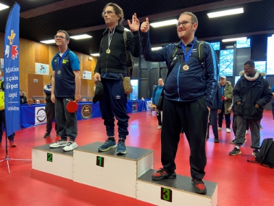 Une performance XXL pour St Michel au championnat de Bretagne de tennis de table.