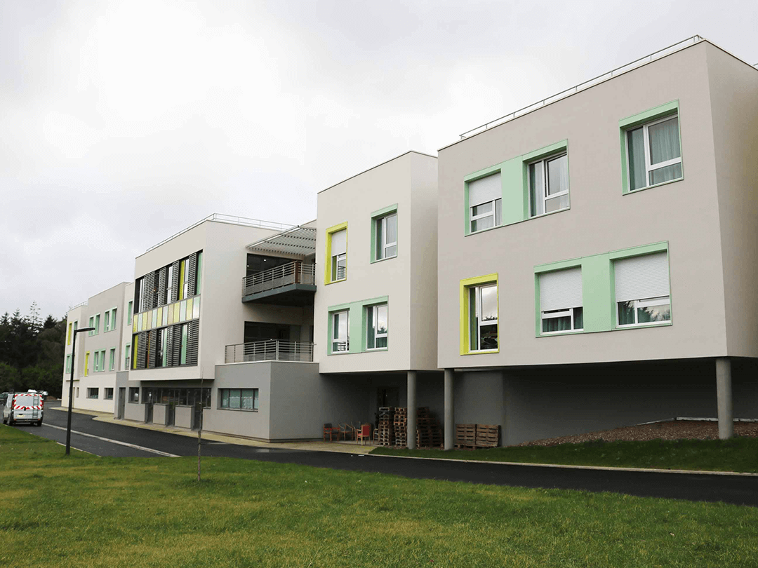 Devanture de la Résidence